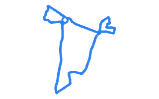 Route shape for Route 3 at Leeds Colton Mill DTC