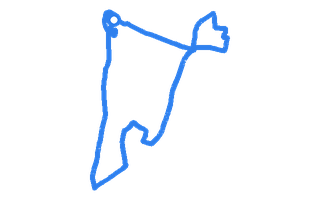 Route shape for Route 10 at Leeds Colton Mill DTC