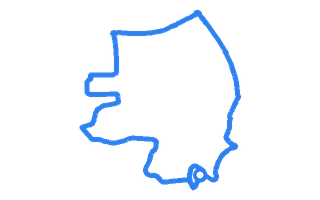 Route shape for Route 11 at Leeds Colton Mill DTC