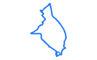 Route shape for Route 12 at Leeds Colton Mill DTC