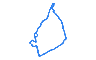 Route shape for Route 9 at Leeds Fearnville DTC