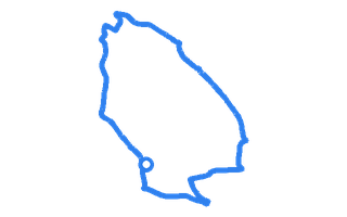 Route shape for Route 10 at Leeds Fearnville DTC