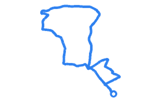 Route shape for Route 12 at Leeds Fearnville DTC