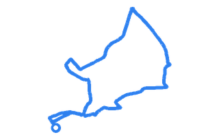 Route shape for Route 1 at Leeds (Harehills) DTC