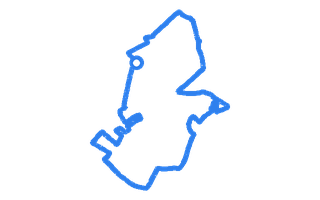 Route shape for Route 5 at Leeds (Harehills) DTC