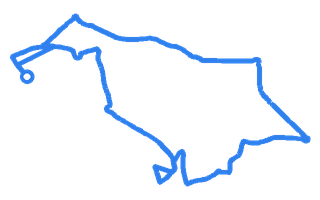 Route shape for Route 12 at Leeds (Harehills) DTC