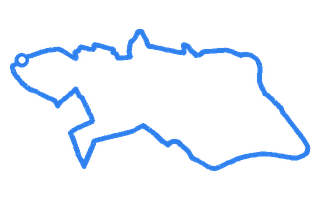 Route shape for Route 11 at Leeds (Heckmondwike) DTC