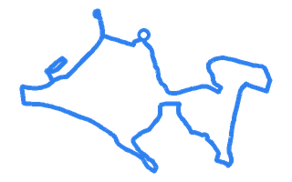 Route shape for Route 5 at Leeds (Horsforth) DTC