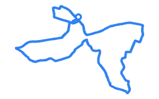 Route shape for Route 6 at Leeds (Horsforth) DTC