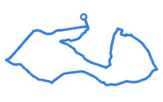 Route shape for Route 10 at Leeds (Horsforth) DTC