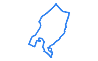 Route shape for Route 10 at Leicester (Cannock Street) DTC