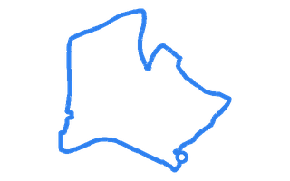 Route shape for Route 11 at Leicester (Cannock Street) DTC