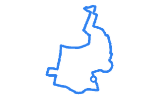 Route shape for Route 3 (NEW) at Leicester (Wigston) DTC