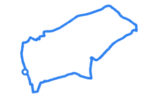 Route shape for Route 5 at Leicester (Wigston) DTC