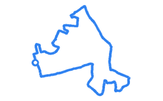Route shape for Route 7 at Leicester (Wigston) DTC