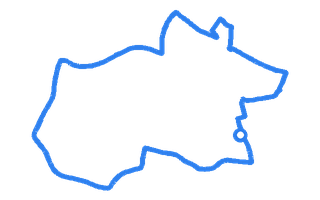 Route shape for Route 9 at Leicester (Wigston) DTC
