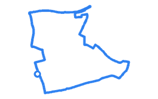 Route shape for Route 16 (NEW) at Leicester (Wigston) DTC