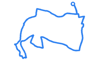 Route shape for Route 19 (NEW) at Leicester (Wigston) DTC