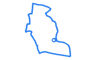 Route shape for Route 5 at Leighton Buzzard DTC