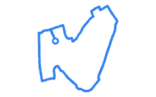 Route shape for Route 3 at Letchworth DTC