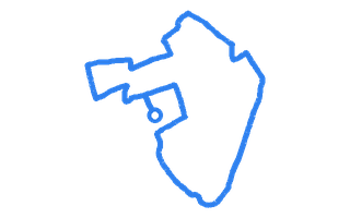 Route shape for Route 7 at Letchworth DTC