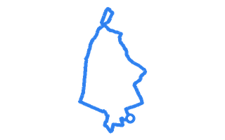 Route shape for Route 12 at Letchworth DTC
