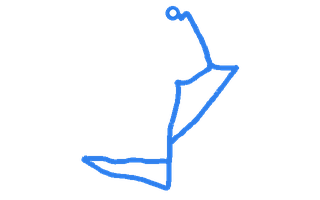 Route shape for Route 9 at Lichfield DTC