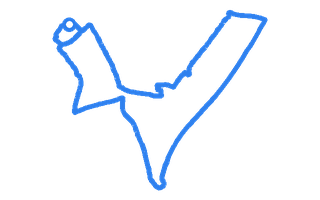 Route shape for Route 12 at Lichfield DTC