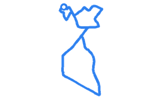 Route shape for Route 13 at Lichfield DTC