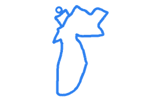 Route shape for Route 14 at Lichfield DTC