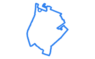 Route shape for Route 3 at Lincoln DTC