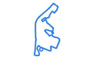 Route shape for Route 5 at Lincoln DTC