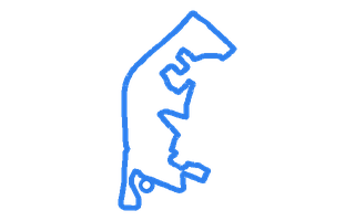 Route shape for Route 7 at Lincoln DTC