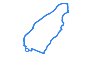 Route shape for Route 9 at Lincoln DTC