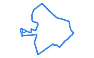 Route shape for Route 10 at Lincoln DTC