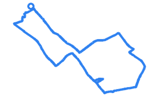 Route shape for Route 7 at Liverpool (Norris Green) DTC