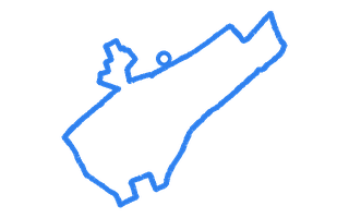 Route shape for Route 10 at Liverpool (Norris Green) DTC