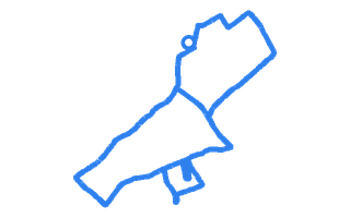 Route shape for Route 11 at Liverpool (Norris Green) DTC