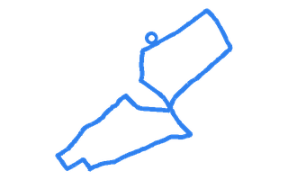 Route shape for Route 13 at Liverpool (Norris Green) DTC