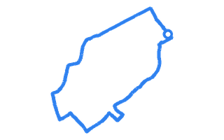 Route shape for Route 14 at Liverpool (Norris Green) DTC