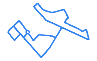 Route shape for Route 7 at Liverpool (Southport) DTC