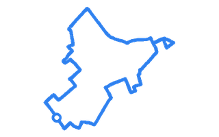 Route shape for Route 11 at Liverpool (Southport) DTC