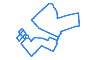 Route shape for Route 13 at Liverpool (Southport) DTC