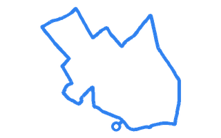 Route shape for Route 2 at Liverpool (Speke) DTC
