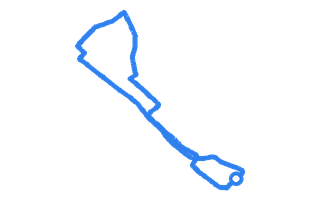Route shape for Route 4 at Liverpool (Speke) DTC