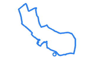 Route shape for Route 10 at Liverpool (Speke) DTC