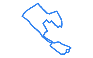 Route shape for Route 13 at Liverpool (Speke) DTC