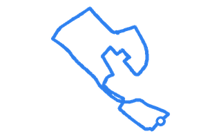 Route shape for Route 14 (NEW) at Liverpool (Speke) DTC