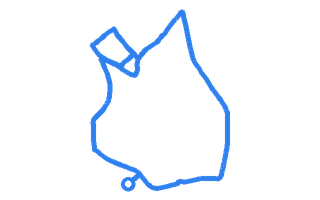 Route shape for Route 16 (NEW) at Liverpool (Speke) DTC