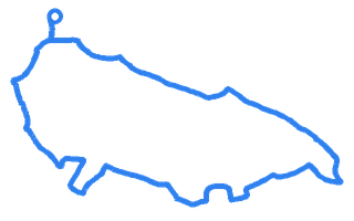 Route shape for Route 20 (NEW) at Liverpool (St Helens) DTC